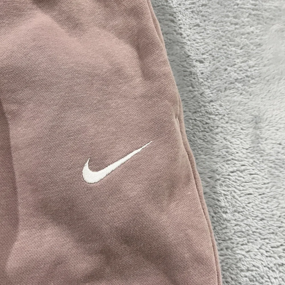 Nike Sportswear Jogger Womens 3X Loose Fit Short Crop Cotton‎ Blush DV5213-272